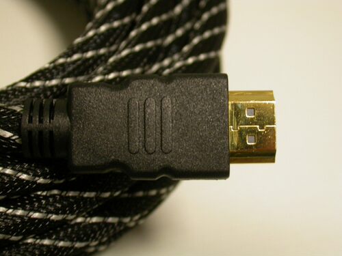 撤店甩货1.5米HDMI 1.4 双磁环防震网 镀金头 高性价比高清视频线