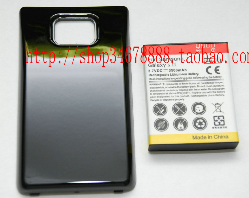 ÊÊÓÃÈýÐÇ Å·°æ,º«°æ Galaxy S2 i9100 i9108 µç³Ø 3500mAh Ëͺó¸Ç