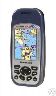 罗兰 劳伦斯 Lowrance 手持机GPS 全国省城市 详细导航等高线地图
