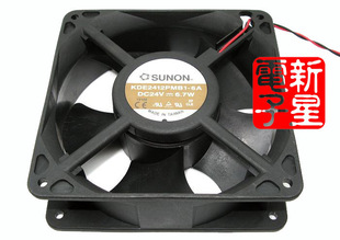 全新台湾SUNON 变频器散热风扇 KDE2412PMB1 6.7W 12038 24V