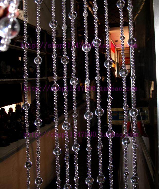 天然白水晶 挂帘 珠帘 隔断装饰 一帘幽梦 水晶门帘纱帘