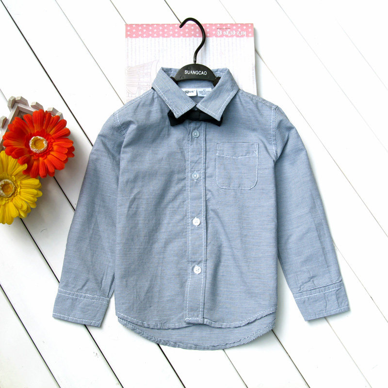 Chemise garcon à manche longue - Ref 2076447 Image 1