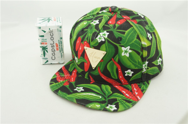 HATer SNAPBACK墨西哥辣椒呛红辣椒可调节棒球帽-封面