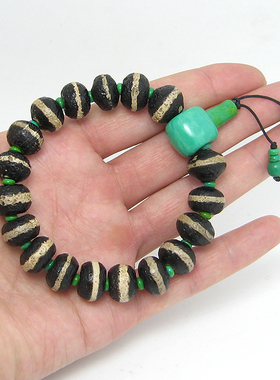 特价一线天珠隔片玛瑙男女手串