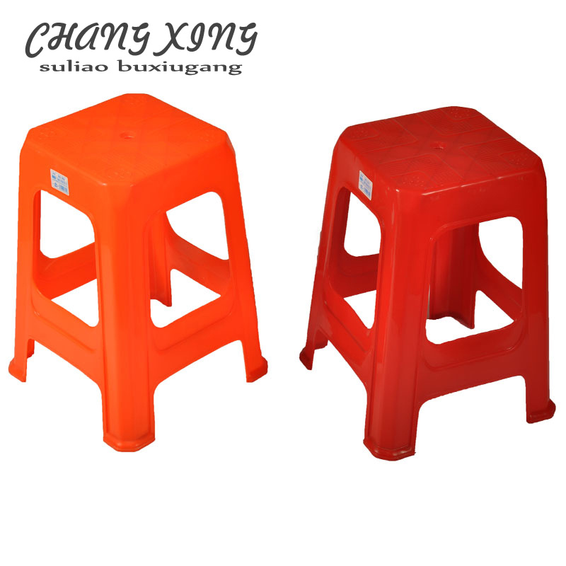 塑料狂欢凳子加厚型简约时尚家用高凳成人小板凳餐桌凳换鞋凳椅子