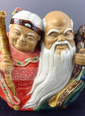 结婚礼物人物摆件白头到老