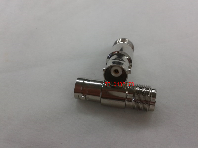 精诚高频TNC/BNC-KK TNC-K母外螺内孔转BNC-K Q9示波器监控转接头