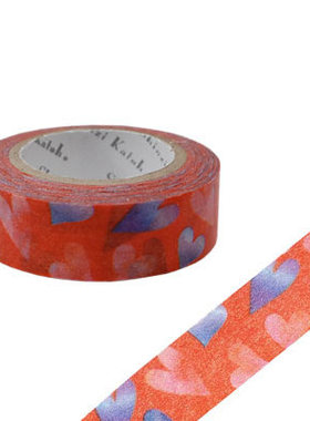 日本|Shinzi Katoh|加藤真治|和纸胶带|爱心2