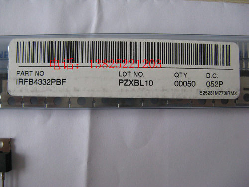 IRFB4332PbF全新原装进口包装/IR专卖TO-220/MOS管
