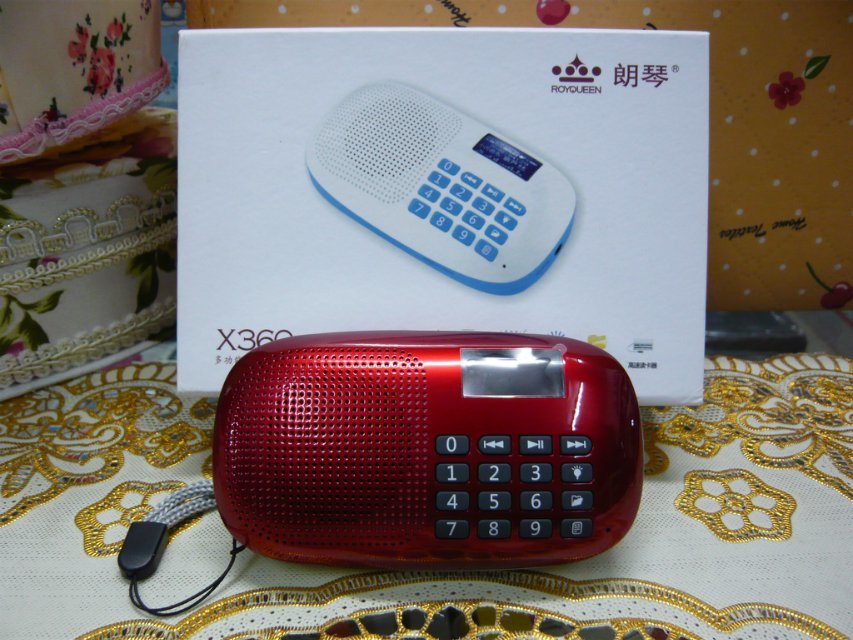 Langqin x360 Портативный динамик старик Старик Радио Справка MP3 Dower Mini Subwoofer маленький динамик