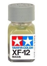 TAMIYA/田宫 80312 XF-12 战机明灰白色 10ml珐琅油性漆