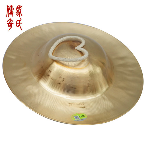 马氏传奇直径约30cm大帽镲响铜镲锣鼓队专用镲秧歌队专用镲