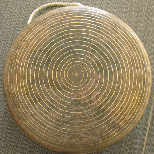 民族乐器、铜锣、朝鲜族乐器、韩国产大锣   锣直径36cm