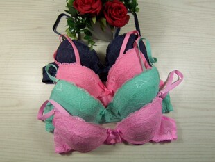 特小尺码内衣 少女文胸/发育文胸 蕾丝模杯上薄下厚*65A,70B,75C