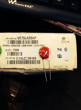 P275L20  V275LA20AP LITTELFUSE 压敏电阻 14MM  275VAC
