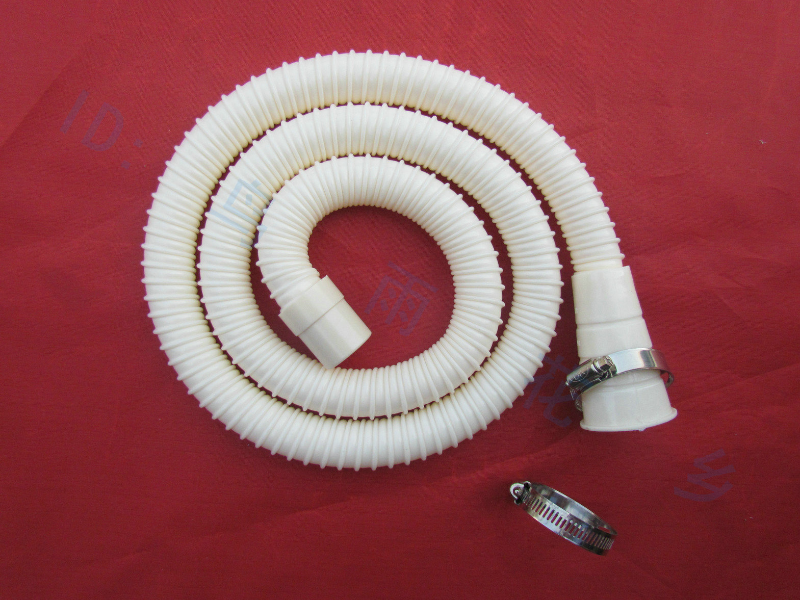 通用 万能洗衣机排水管 下水管 出水管 加长软管 送不锈钢管卡