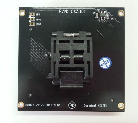 CX3001 测试座 适配器 烧录座 西尔特SUPERPRO5000000专用 QFP32