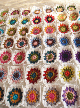 手工编织钩针花成品花片服装素材
