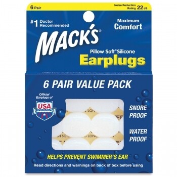 正品美国macks马克软硅树脂耳塞