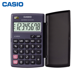 Casio卡西欧LC-401LV 8位数翻盖式随身携带便携式迷你小号计算器