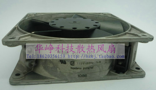 原装 EBMpapst 12038 115V-50/60HZ 14W W2S110-AD55-97 风扇