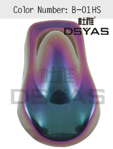 杜雅 变色龙漆 哑光漆 模型漆 汽车改装漆 超级变色龙B01HS 100ml