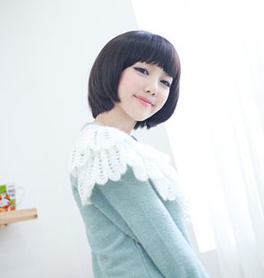 假发短发齐刘海bobo自然清纯甜美可爱气质浪漫时尚修脸蓬松俏丽