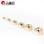 Yun Gaishi United States import 14K Gold 3~8mm wheels every other bead spacer colorfast DIY loose beads Jewelry Accessories