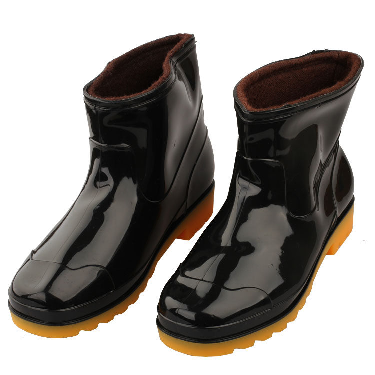 Chaussures - bottes caoutchouc homme pour hiver - semelle tendon - Ref 968807 Image 1