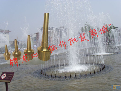 M8/4分/6分DN15万向直流喷头可调景观直射喷头水景水帘喷泉喷头