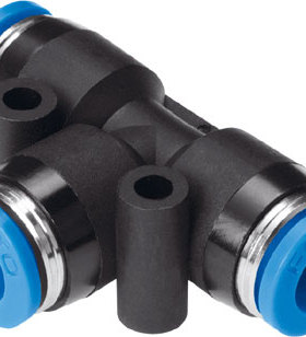 原装德国FESTO T三通接头 153133 QST-16 气管接头 快插三通