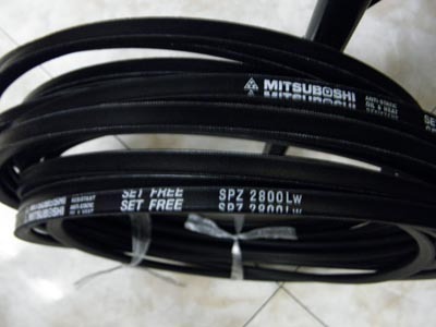 三角带SPZ2670LW日本三之星SPZ2687LW进口皮带SPZ2690LW/3V1060