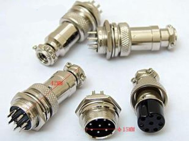 GX-16 DF16 8P 8芯 八芯 航空插头 航空插座 航空连接器