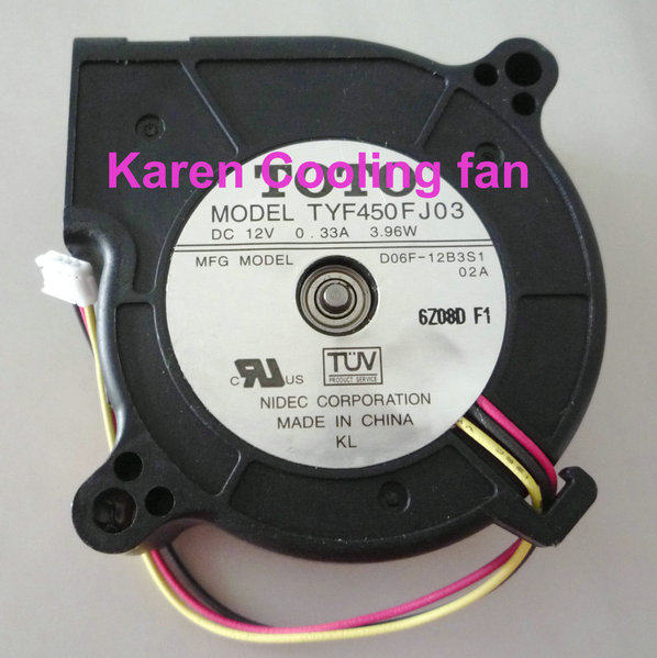 全新原装6025 12V 0.33a TYF450LJ03 D06F-12B3S1 02A投影机风扇