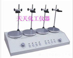 。多头磁力加热搅拌器HJ-4A 数显控温 4头