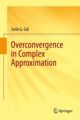 【预订】Overconvergence in Complex Approximation