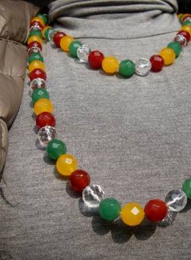 风水圆满能量质感双层项链