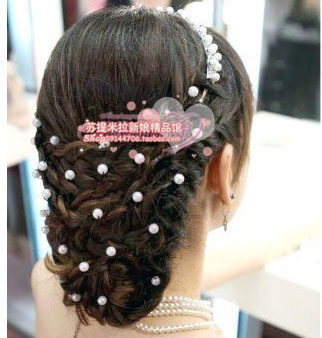 Accessoire coiffure en perlé - Ref 1204034 Image 1