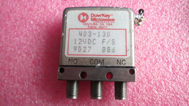 Dowkey 403-130 18GHz 300W SMA  单刀双掷 RF射频微波同轴开关