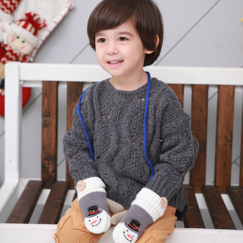 Gants pour enfants en de laine - Ref 2146894 Image 1