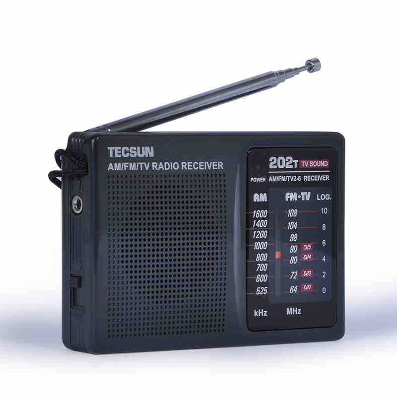 Tecsun/德生 R-202T调频调幅 校园广播收音机 四六级考试用半导体