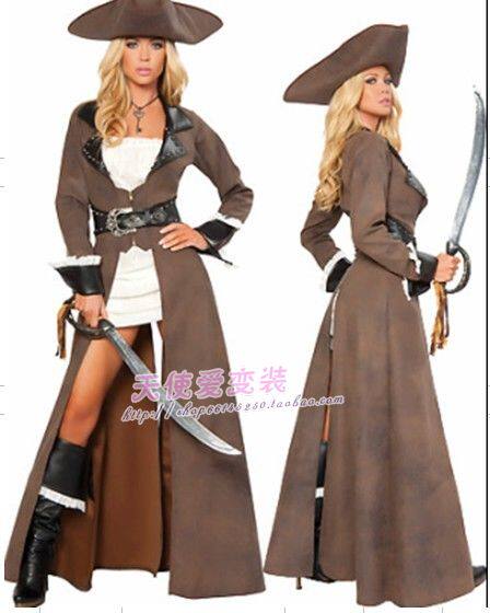 万圣节迪士尼女加勒比海盗装海贼王COSPLAY夜店电影DS女演出服装