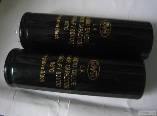 发烧专用电解电容烫金Nover(诺华)80V18000uF 大水塘 英国品牌