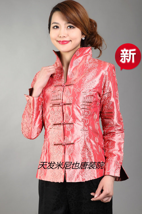 精品米尼也唐装女式民族女士长袖