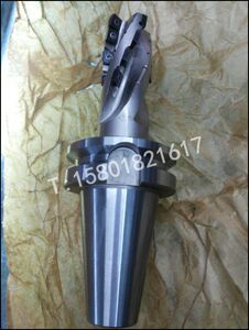 BT50柄整体可转位螺旋立铣刀/玉米铣刀 TH1006-BT50-050-100直径