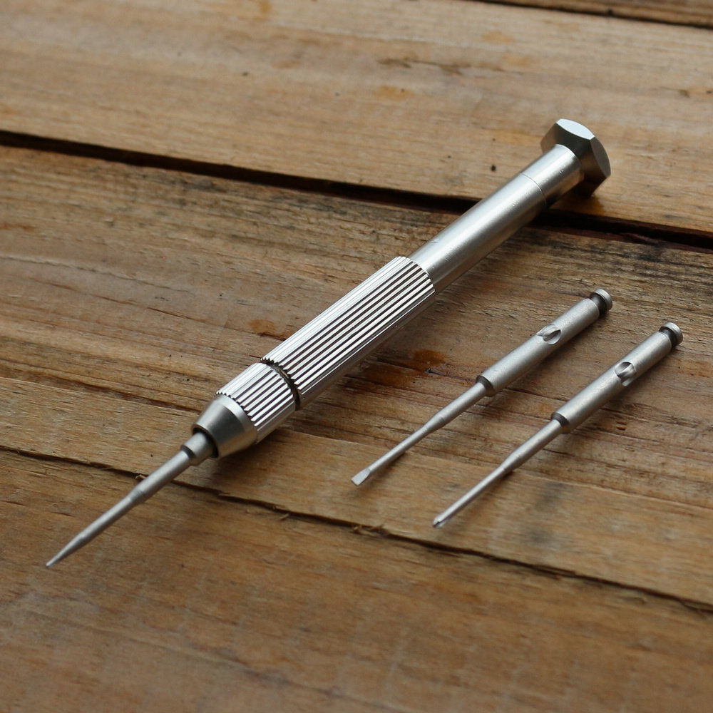 进口S2钢制手表精密组合螺丝刀拆卸维修工具手表数码手表螺丝刀