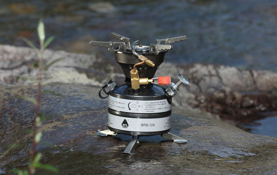 正品兄弟BRS-12 汽油炉 油炉气炉两用炉头户外野炊炉具户外炉子