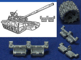 【环凌】1:35 012 俄罗斯T-90坦克 BMPT终结者模型金属履带 模玩/动漫/周边/娃圈三坑/桌游 坦克/战车/武器模型 原图主图