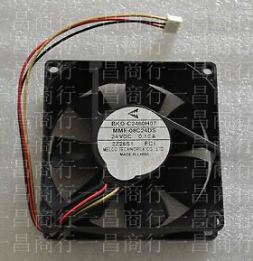 全新原装风扇BKO-C2460H07 MMF-08C24DS-FC1，0.12A
