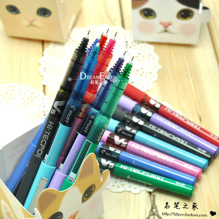 日本百乐中性笔PILOTV5HIBX